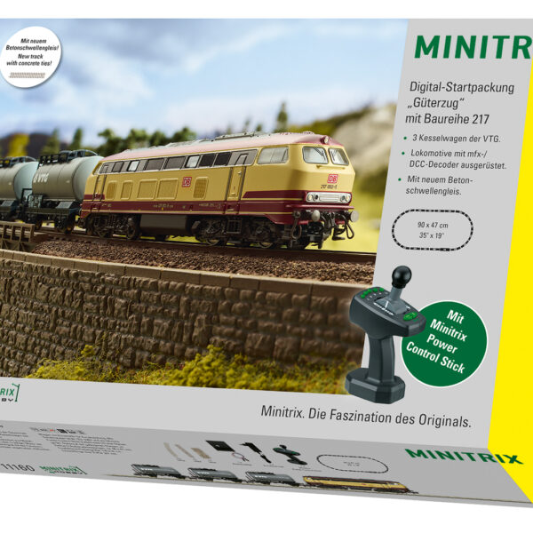 Freight Train Digital Starter Set with a Class 217