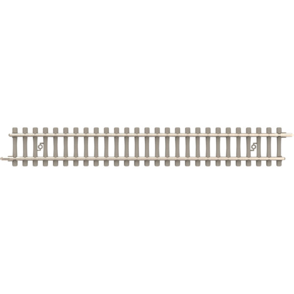 Minitrix Straight Track with Concrete Ties Length 112.6 mm / 4-7/16"