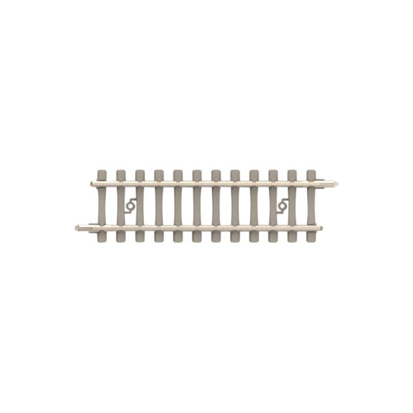 Minitrix Straight Track with Concrete Ties Length 50.0 mm / 2"