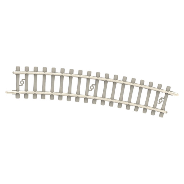 Minitrix Curved Track with Concrete Ties Radius 295.4 mm / 11-5/8"
