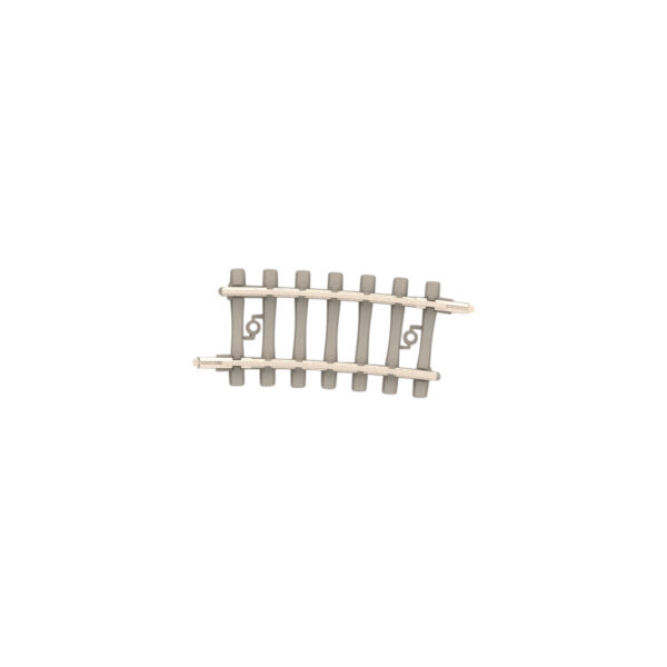 Minitrix Curved Track with Concrete Ties Radius 228.2 mm / 9"