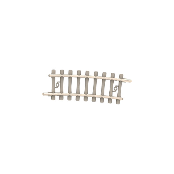 Minitrix Curved Track with Concrete Ties Radius 295.4 mm / 11-5/8"