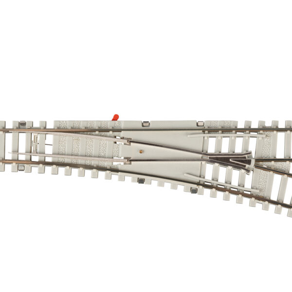 Minitrix Left Turnout with Concrete Ties Radius 112.6 mm / 4-7/16"