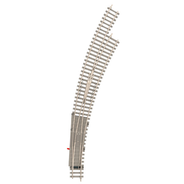 Minitrix Right Turnout with Concrete Ties