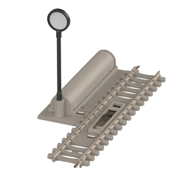 Minitrix Uncoupler Track with Concrete Ties Length 76.3 mm / 3"