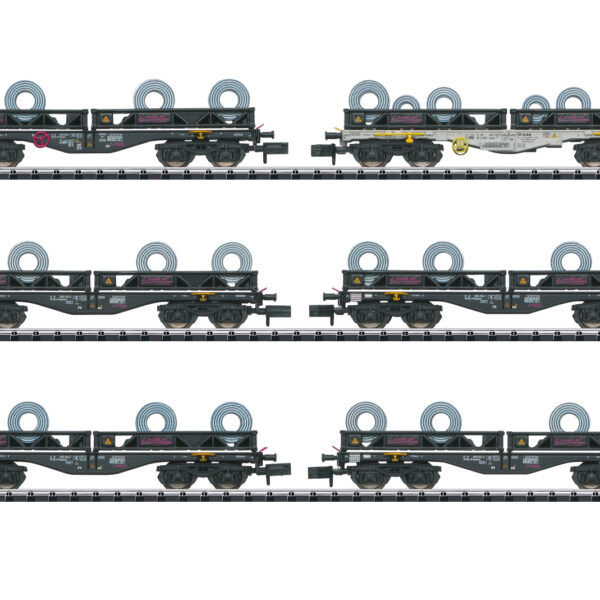 Coil Transport Freight Car Set