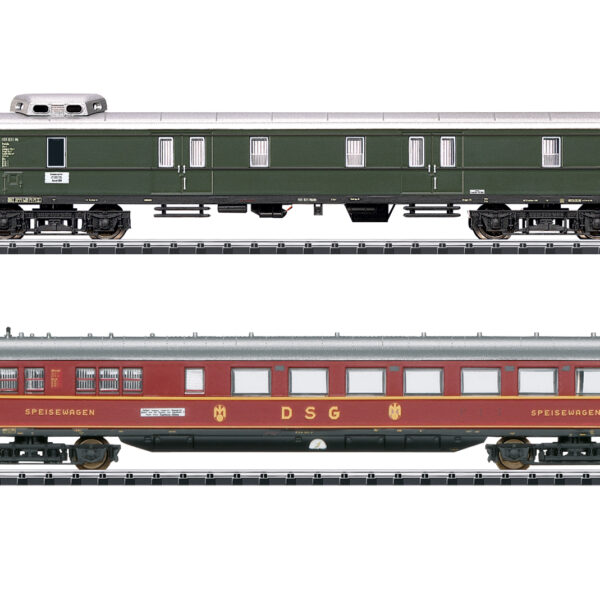 D 96 Express Train Passenger Car Set 1