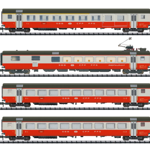 Swiss Express Express Train Car Set Part 1